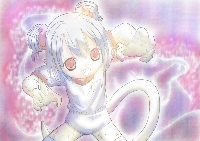 魔獣王国戦士「双頭の白蛇」ロッテ　最大の拳！