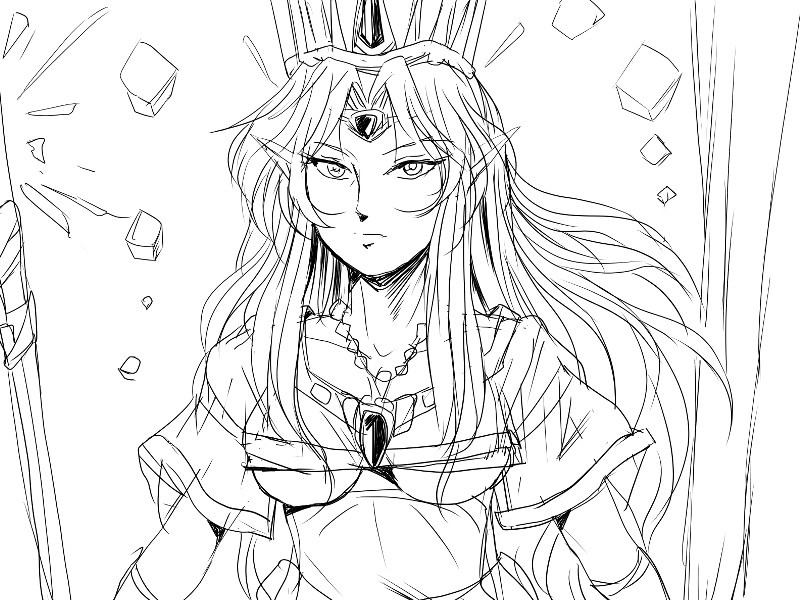 てけとう神官　ラクガキ　その1