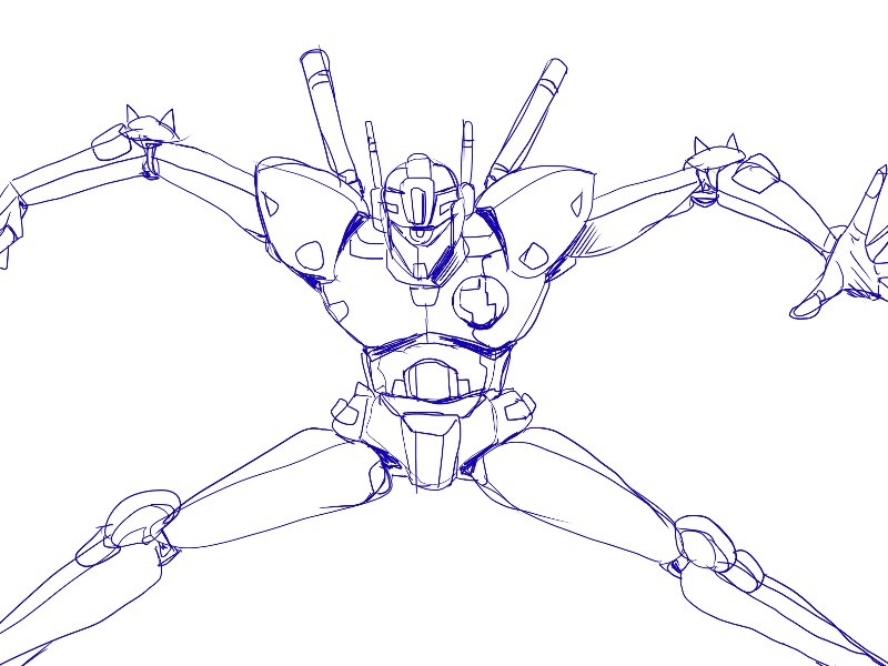 超メカ的なラクガキ