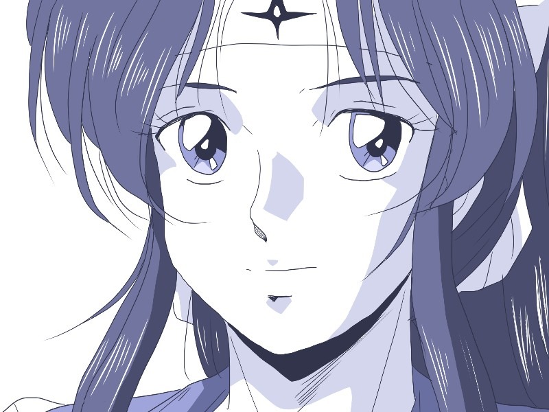 カレン　忍線画