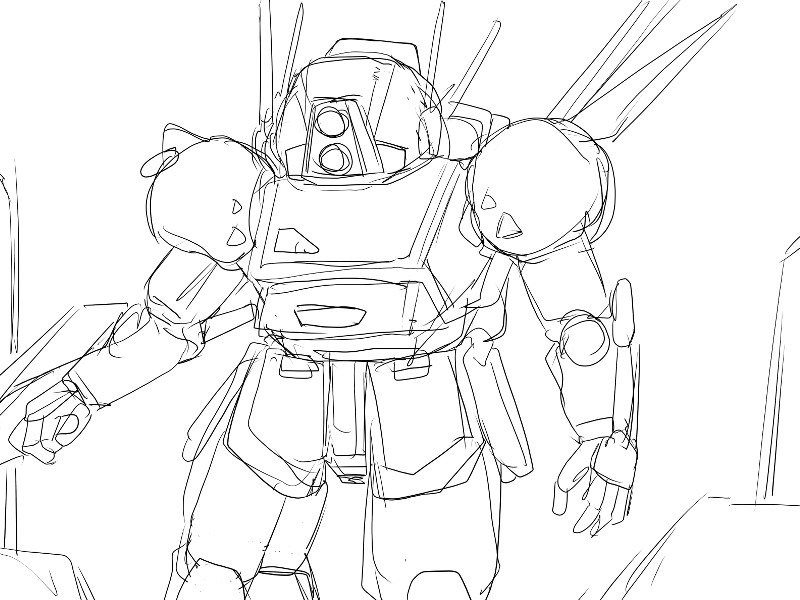 ボトムズ的ラクガキ